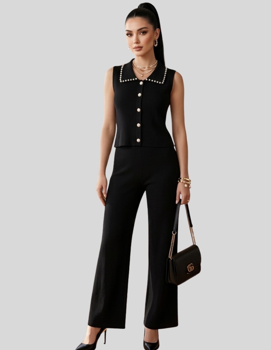 Formal malabis conjunto 2 piezas mujer elegante para mujer