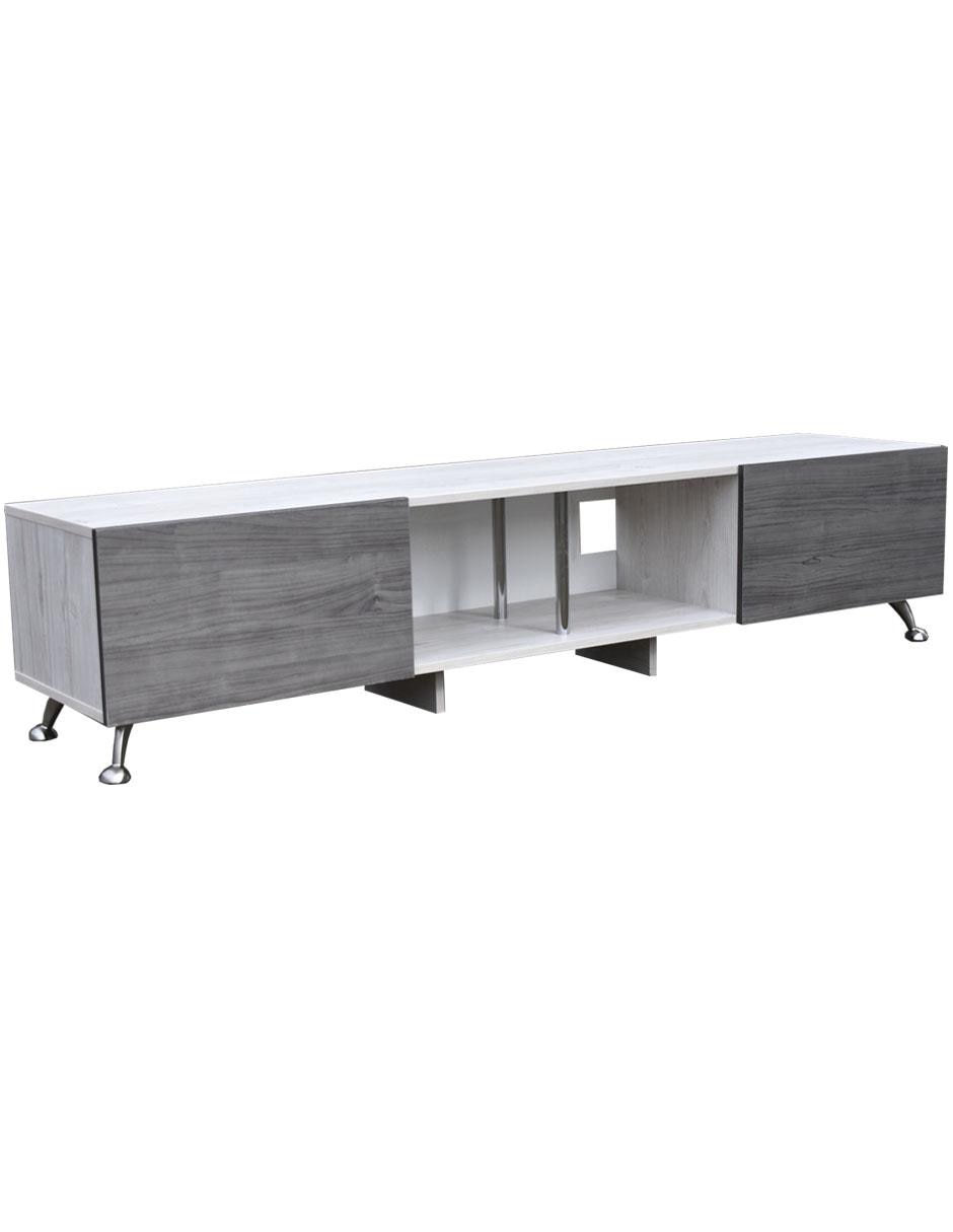 Mueble de TV armable de melamina 4