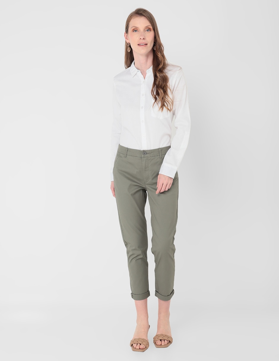 Pantalón slim para mujer 3