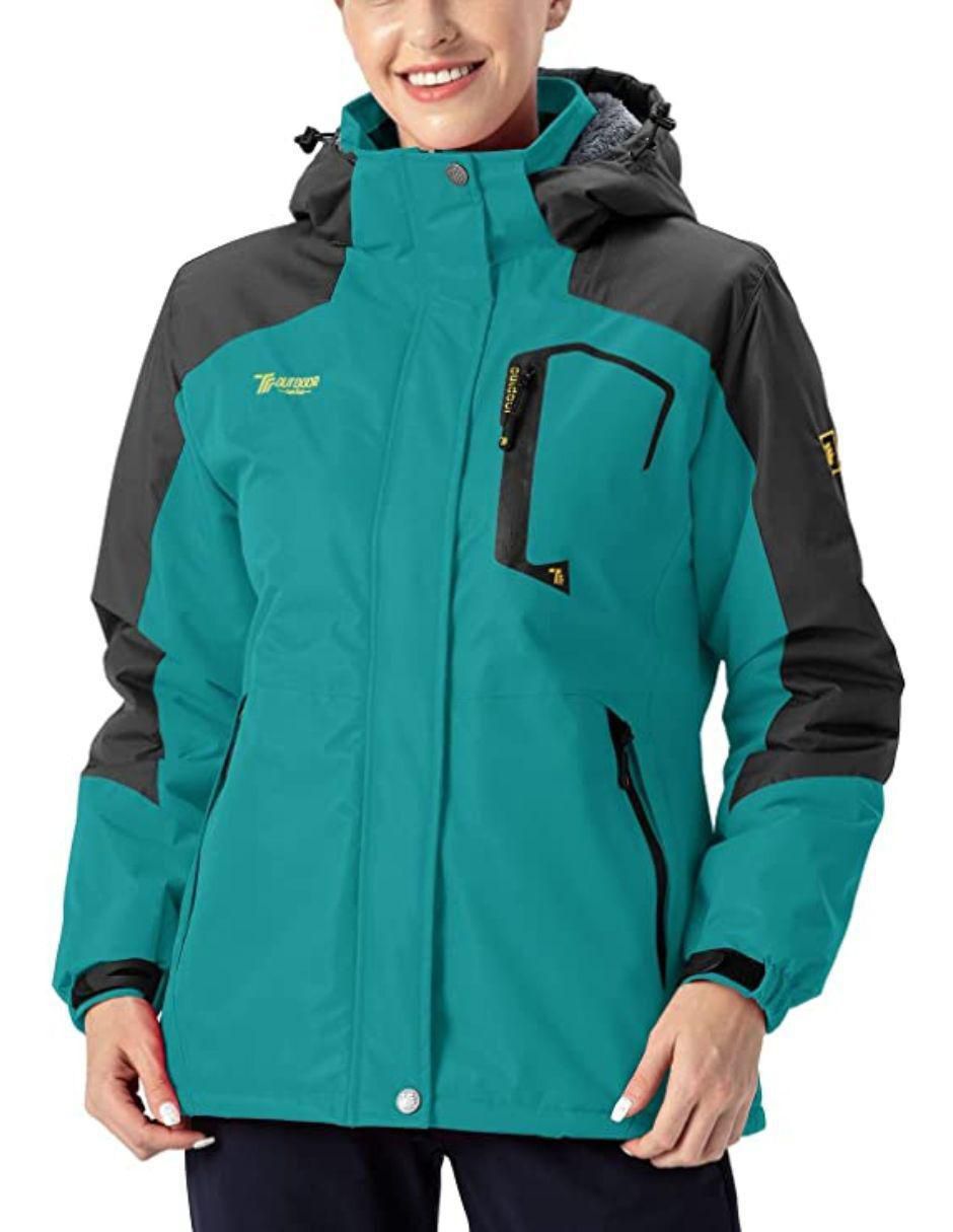 Chamarra impermeable para mujer