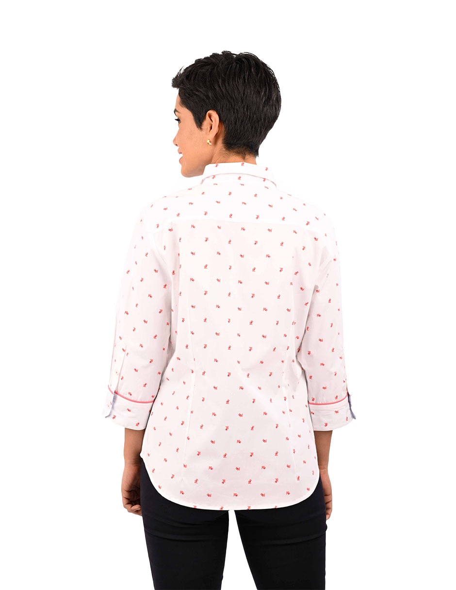 Blusa manga 3/4 para mujer