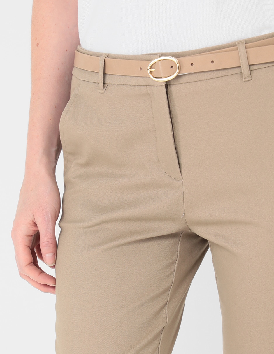Pantalón Ferrioni straight para mujer