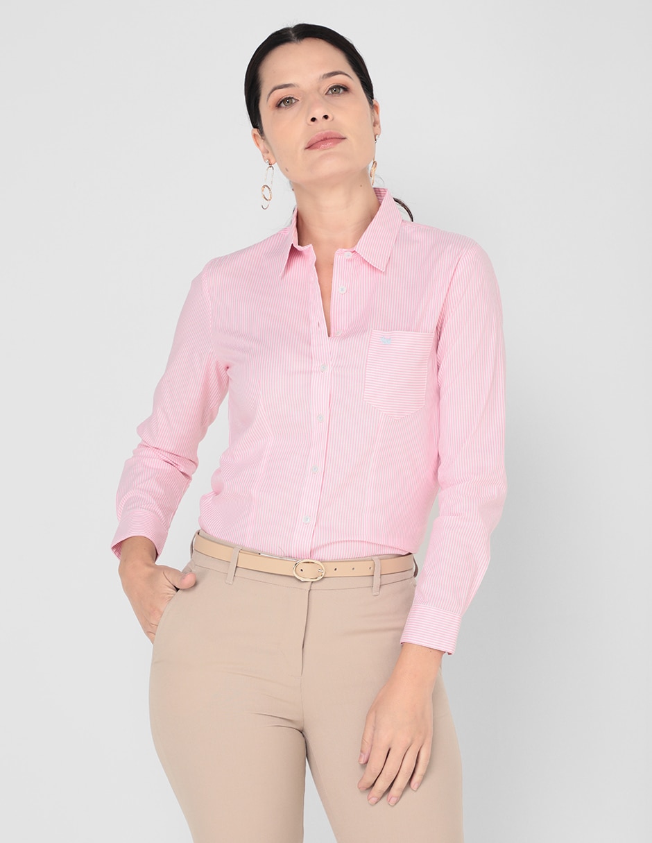 Blusa Ferrioni manga larga para mujer