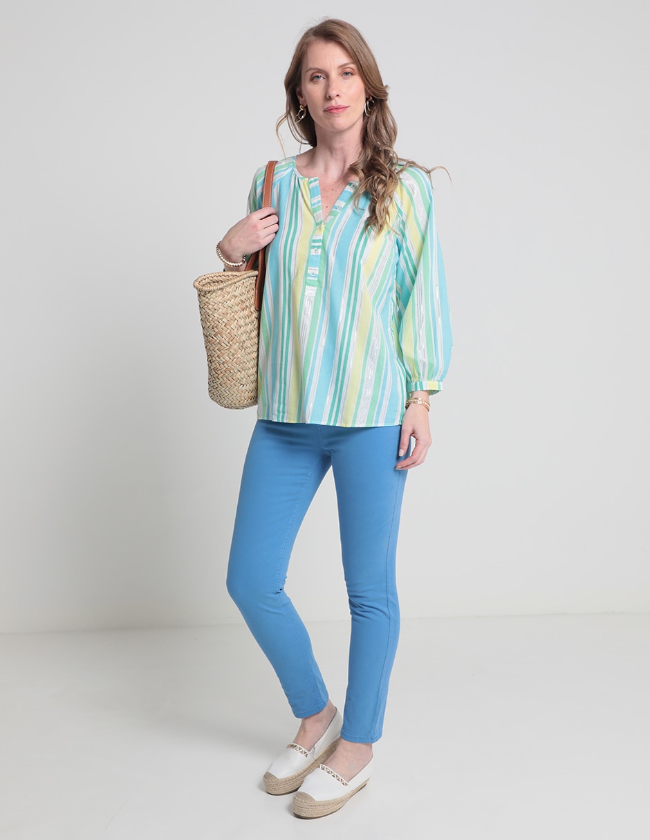 Pantalón regular para mujer 4
