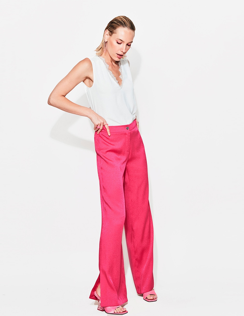 Pantalón relaxed amplio para mujer 2