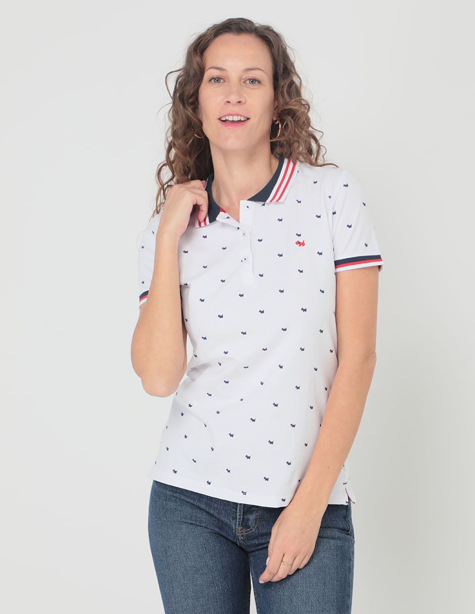 Playera tipo polo para mujer Playera tipo polo para mujer
