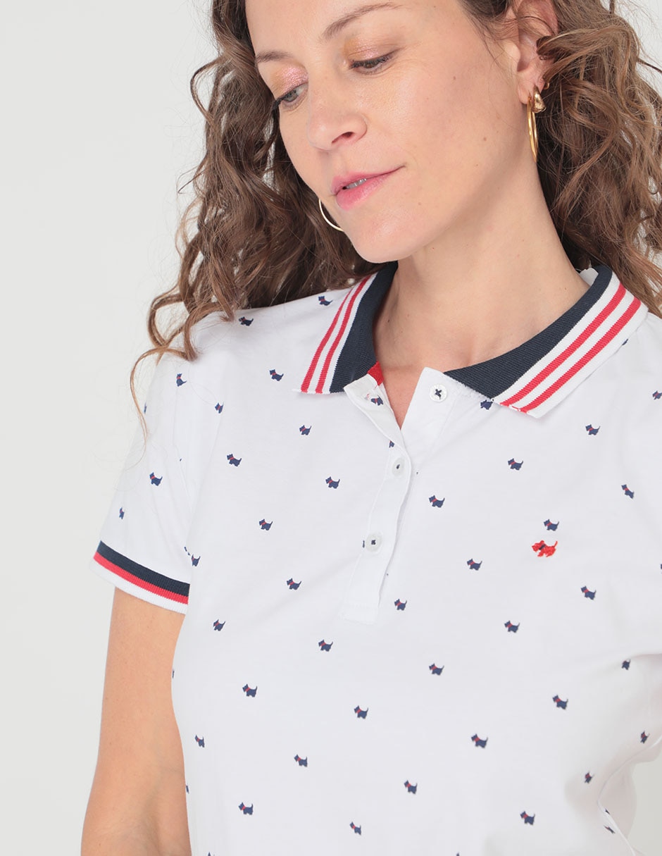 Playera tipo polo para mujer 4