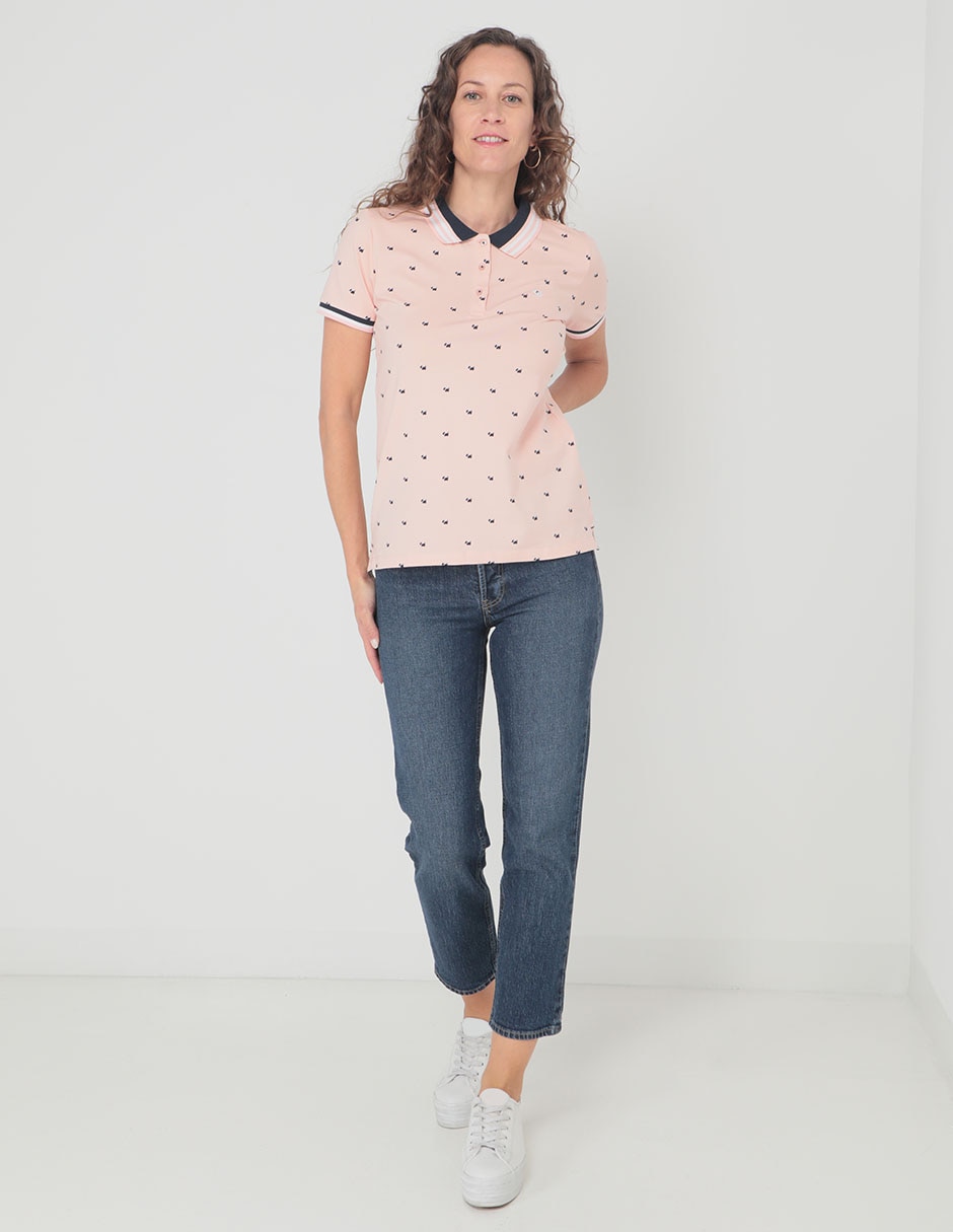 Playera tipo polo para mujer 3