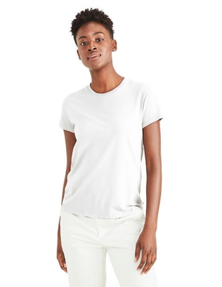 Playera manga corta cuello redondo para mujer Playera manga corta cuello redondo para mujer