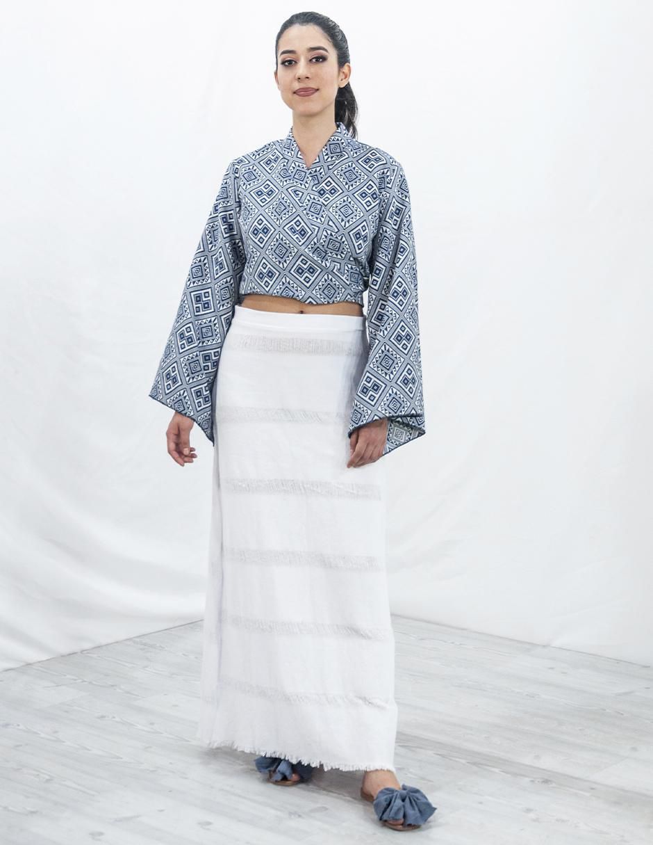 Blusa manga larga para mujer 7