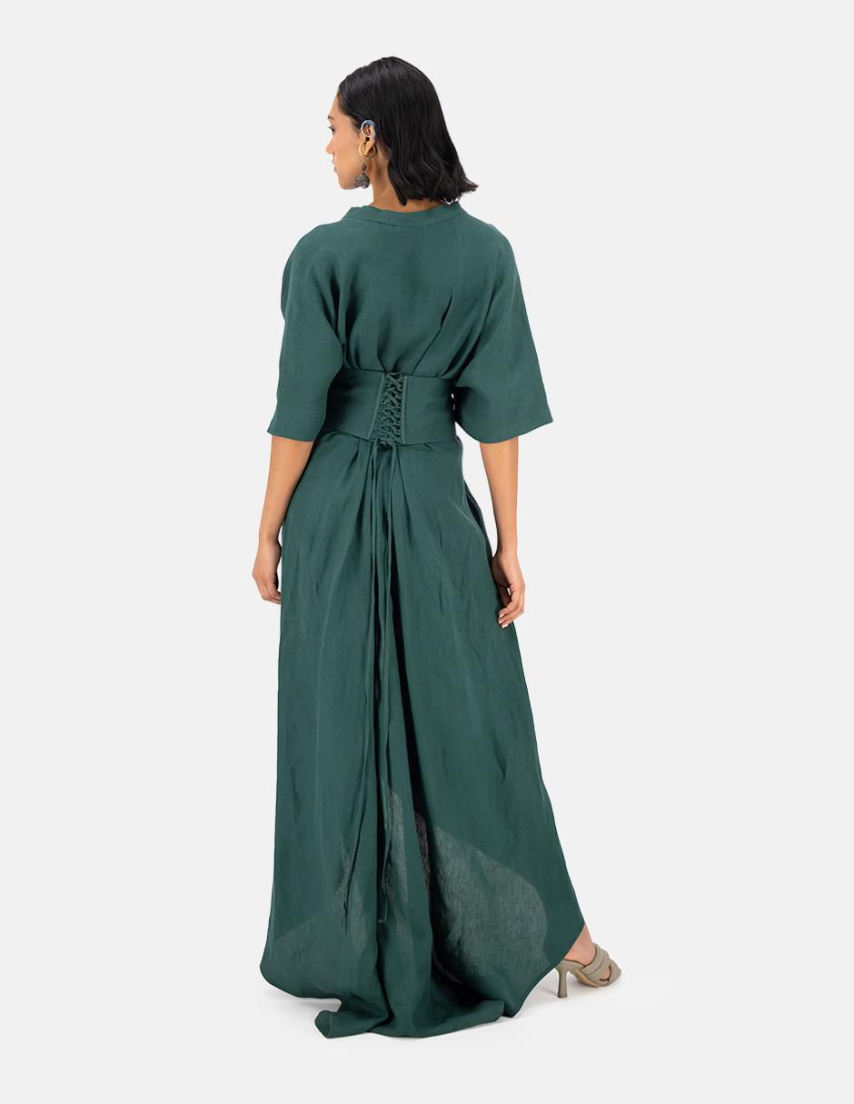 Vestido maxi casual Merkabá para mujer 5