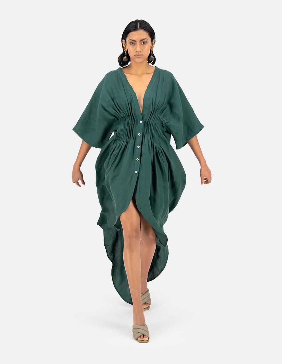 Vestido maxi casual Merkabá para mujer