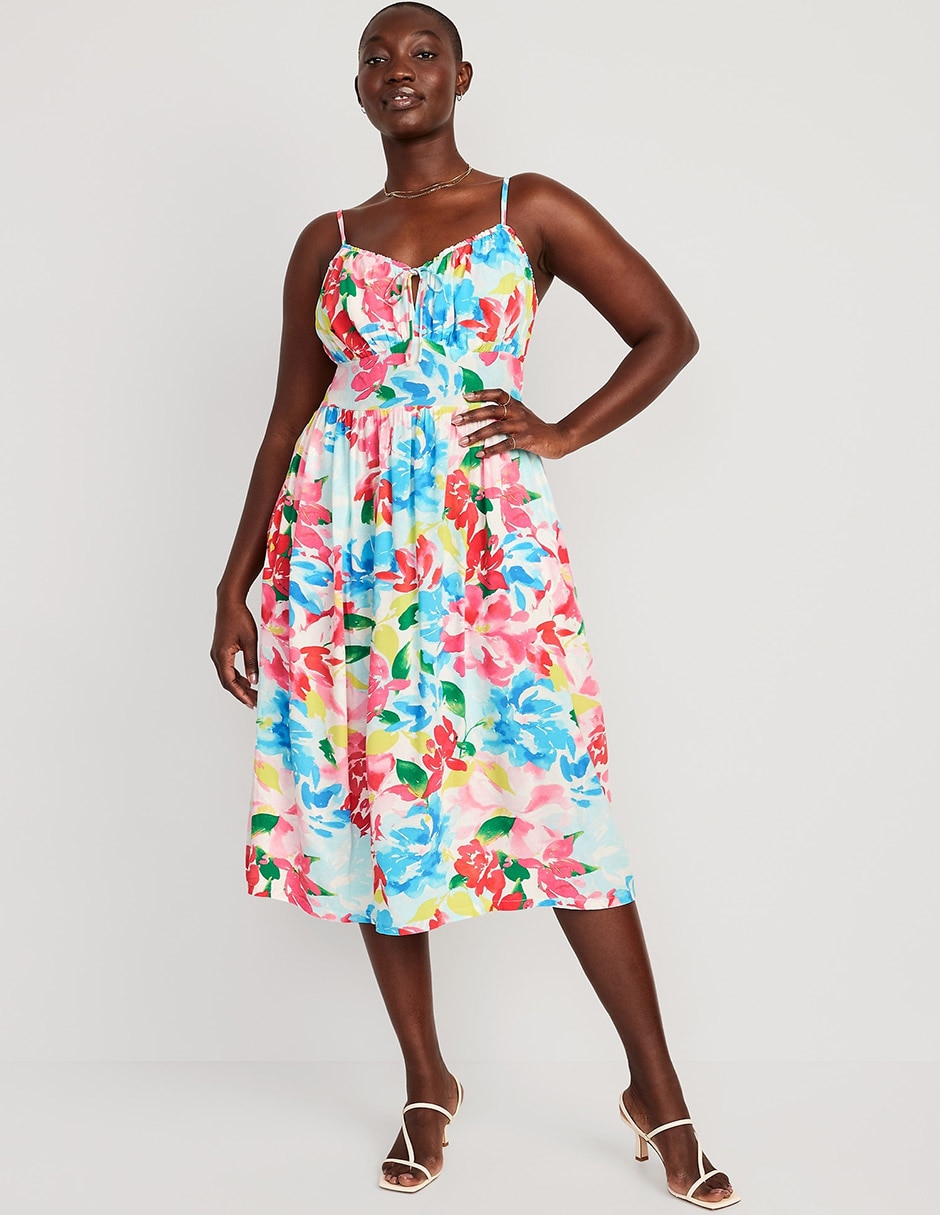 Vestido midi casual para mujer Vestido midi casual para mujer