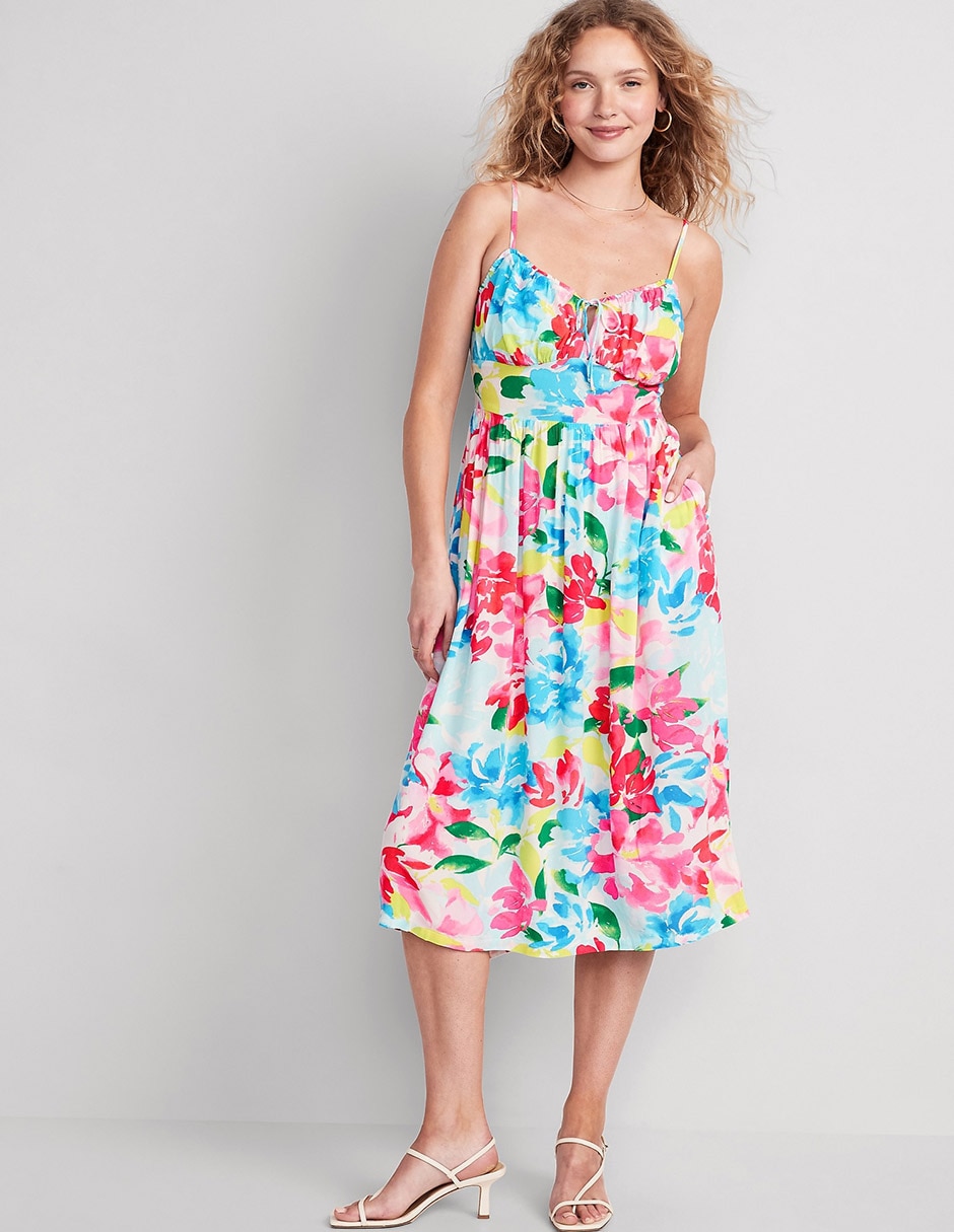 Vestido midi casual Old Navy para mujer