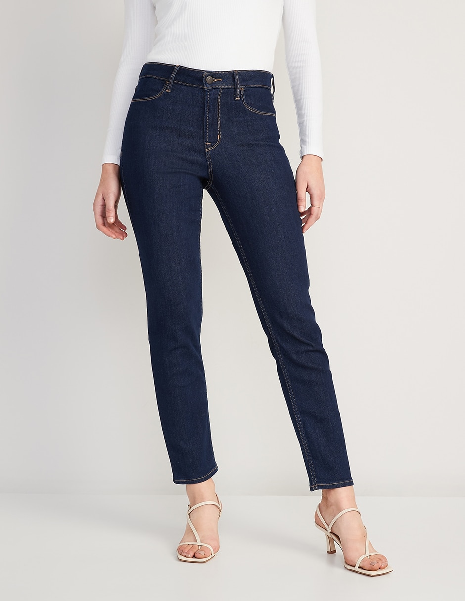 Jeans skinny Old Navy corte cintura alta para mujer