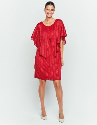 Vestido a la rodilla casual para mujer 1