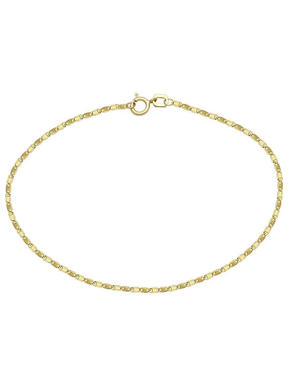 Pulsera de oro 10 K acabado pulido 2