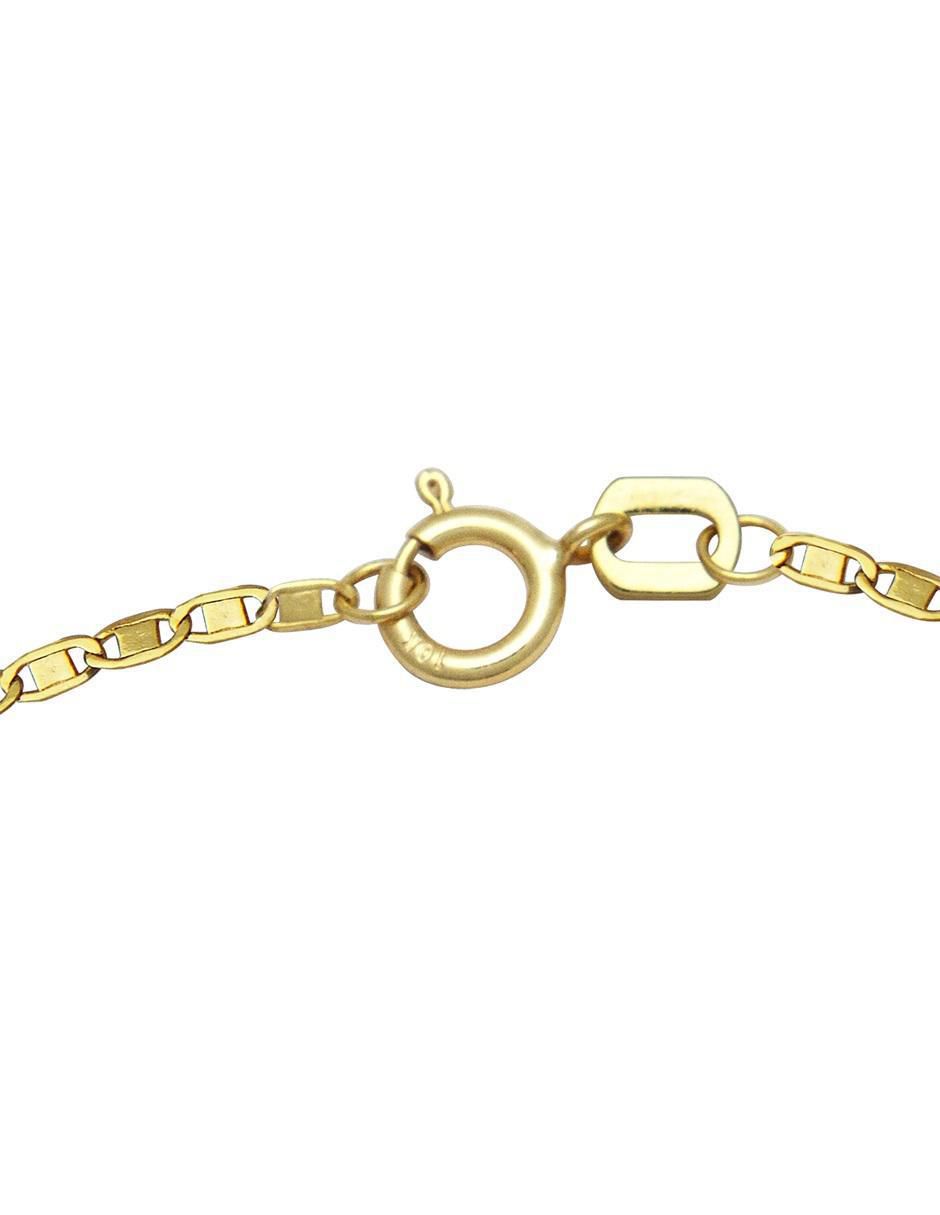 Pulsera de oro 10 K acabado pulido 4