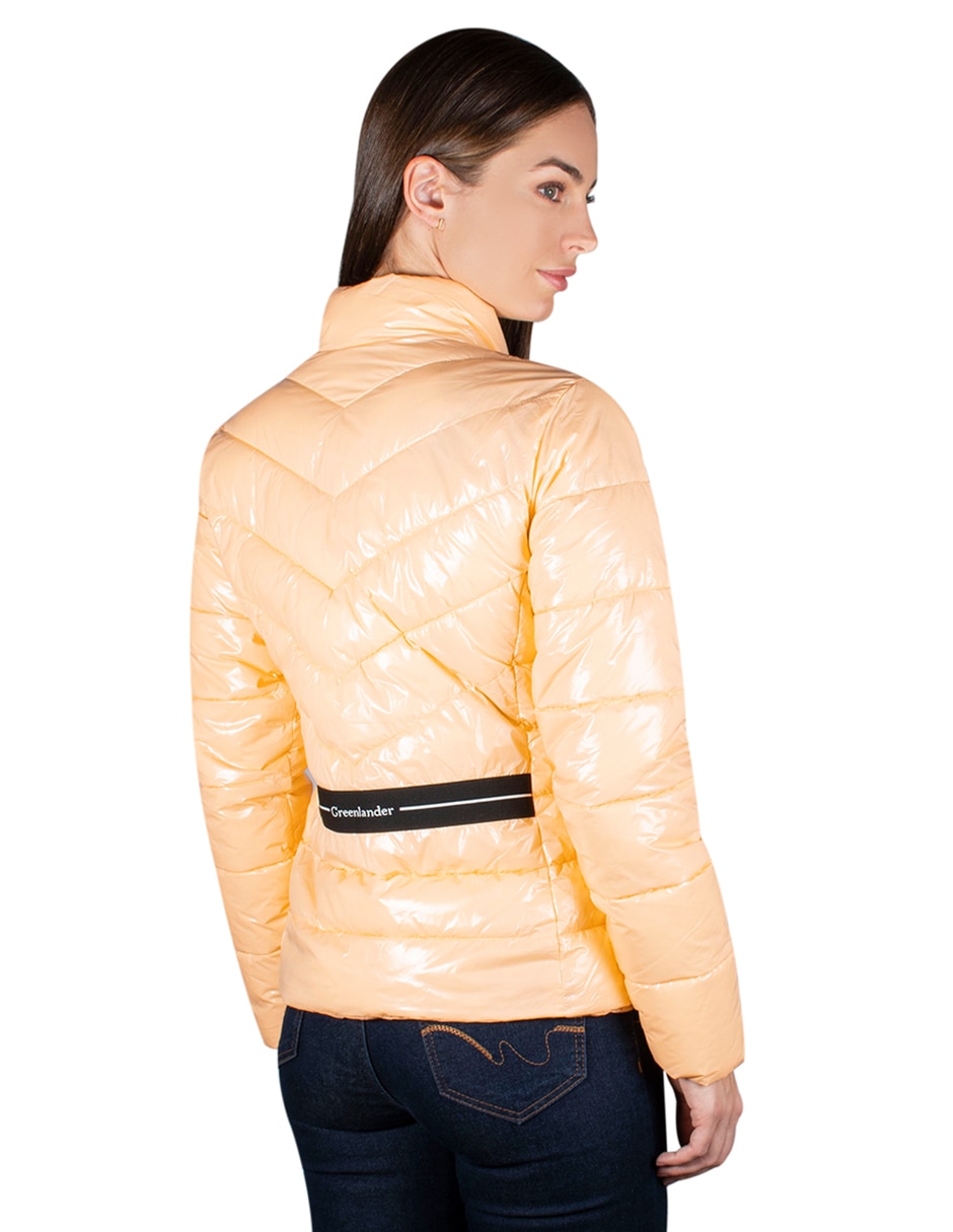 Chamarra acolchada impermeable para mujer 9