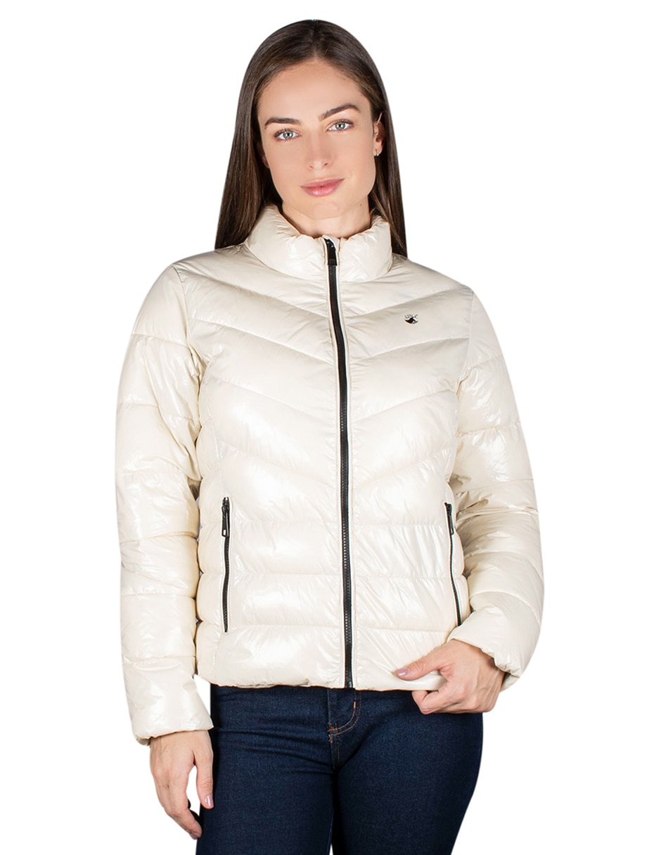 Chamarra Estilo reducido en talla impermeable para mujer Chamarra Estilo reducido en talla impermeable para mujer