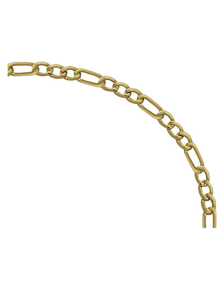 Pulsera horoz de oro 10 k con acabado pulido