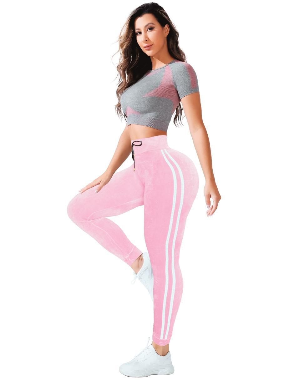 Pants slim con elástico para mujer 3