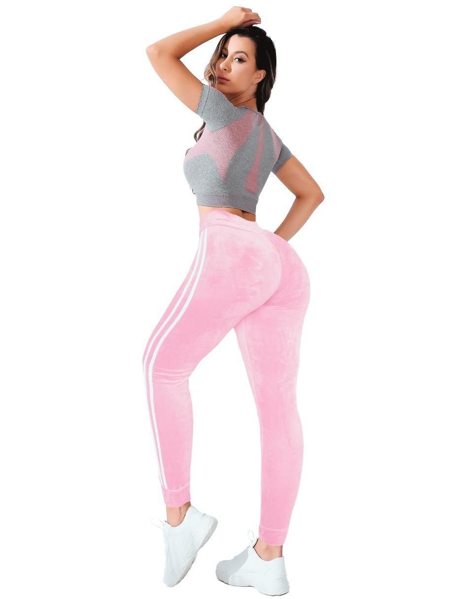 Pants slim con elástico para mujer 5