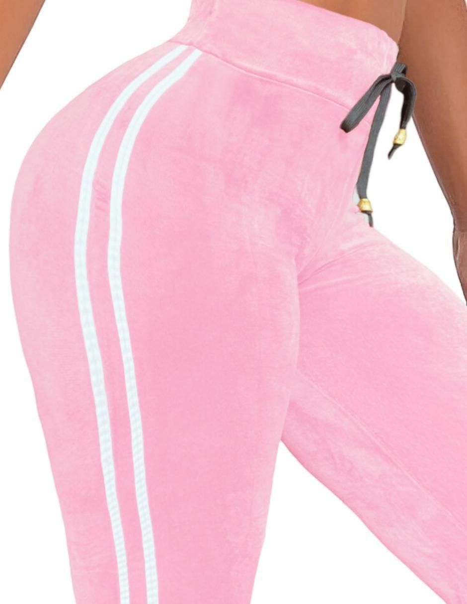 Pants slim con elástico para mujer 7