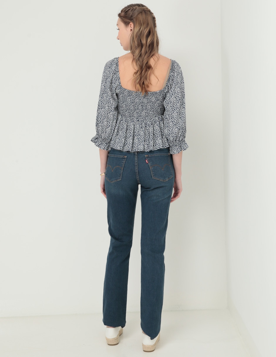Jeans straight 314 para mujer