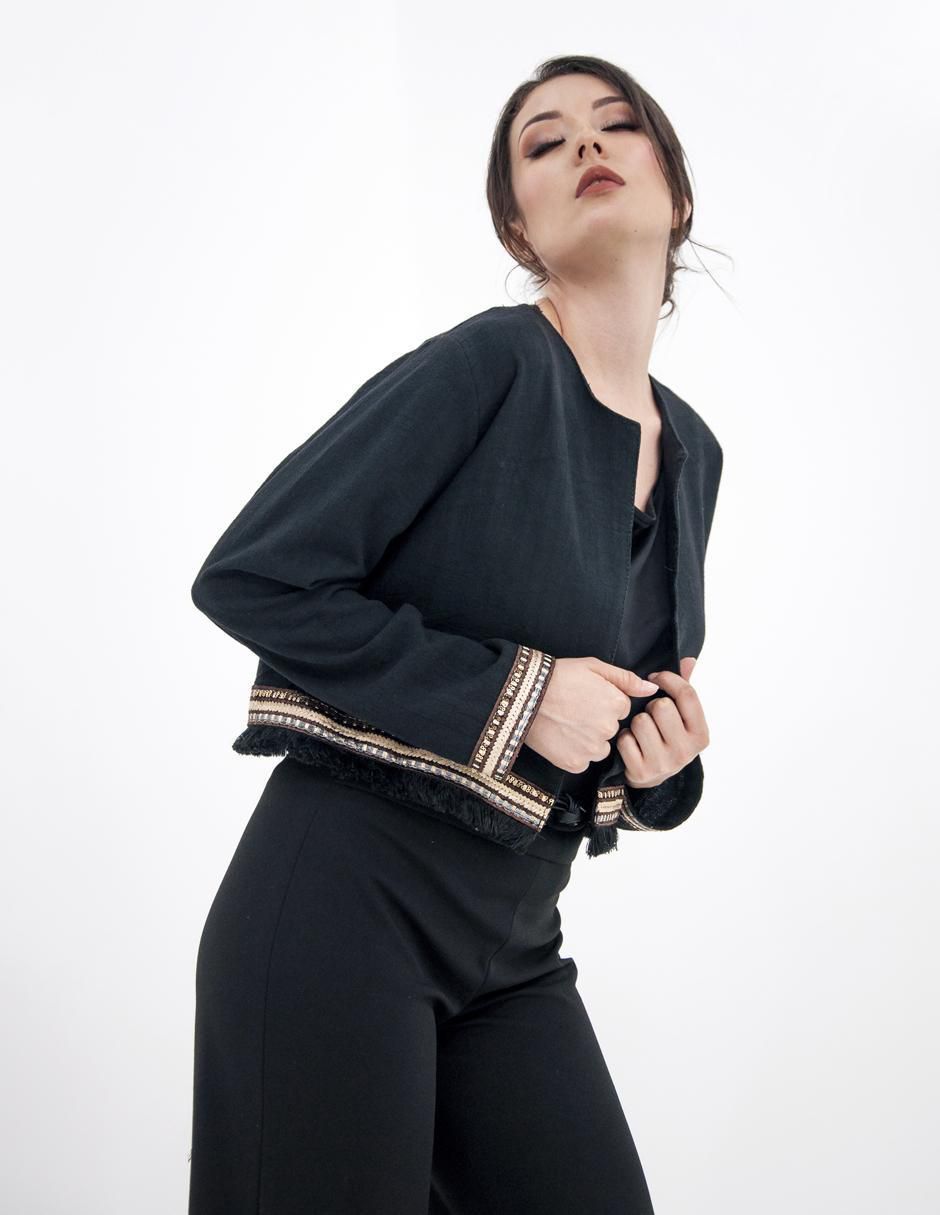 Saco torera formal para mujer 8