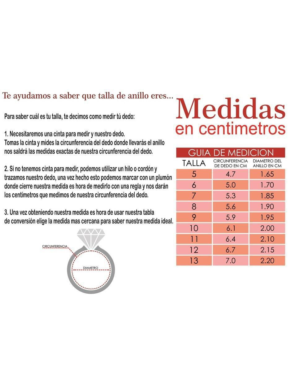 Anillo redondo 10 k de oro zirconia pulido 5