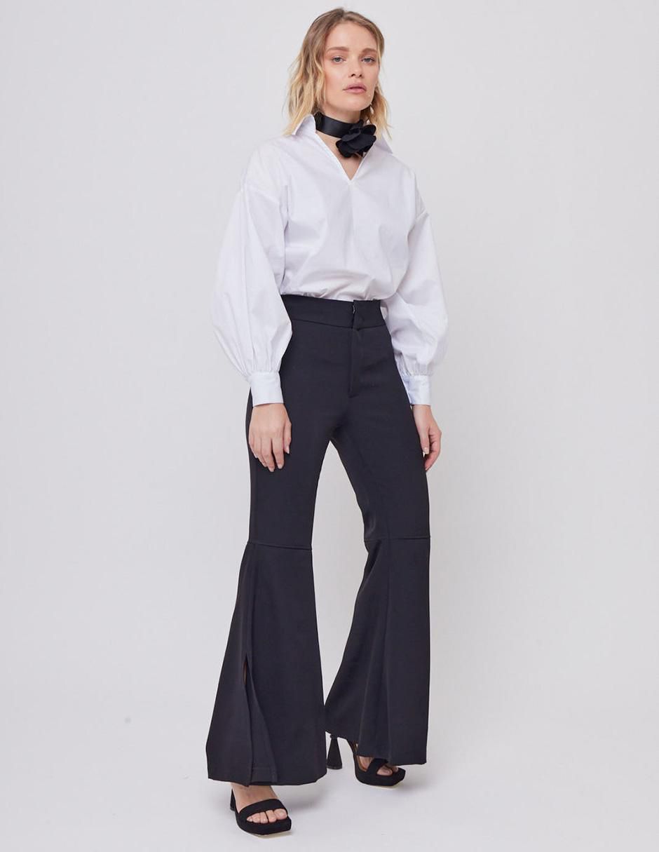 Pantalón acampanado para mujer 6