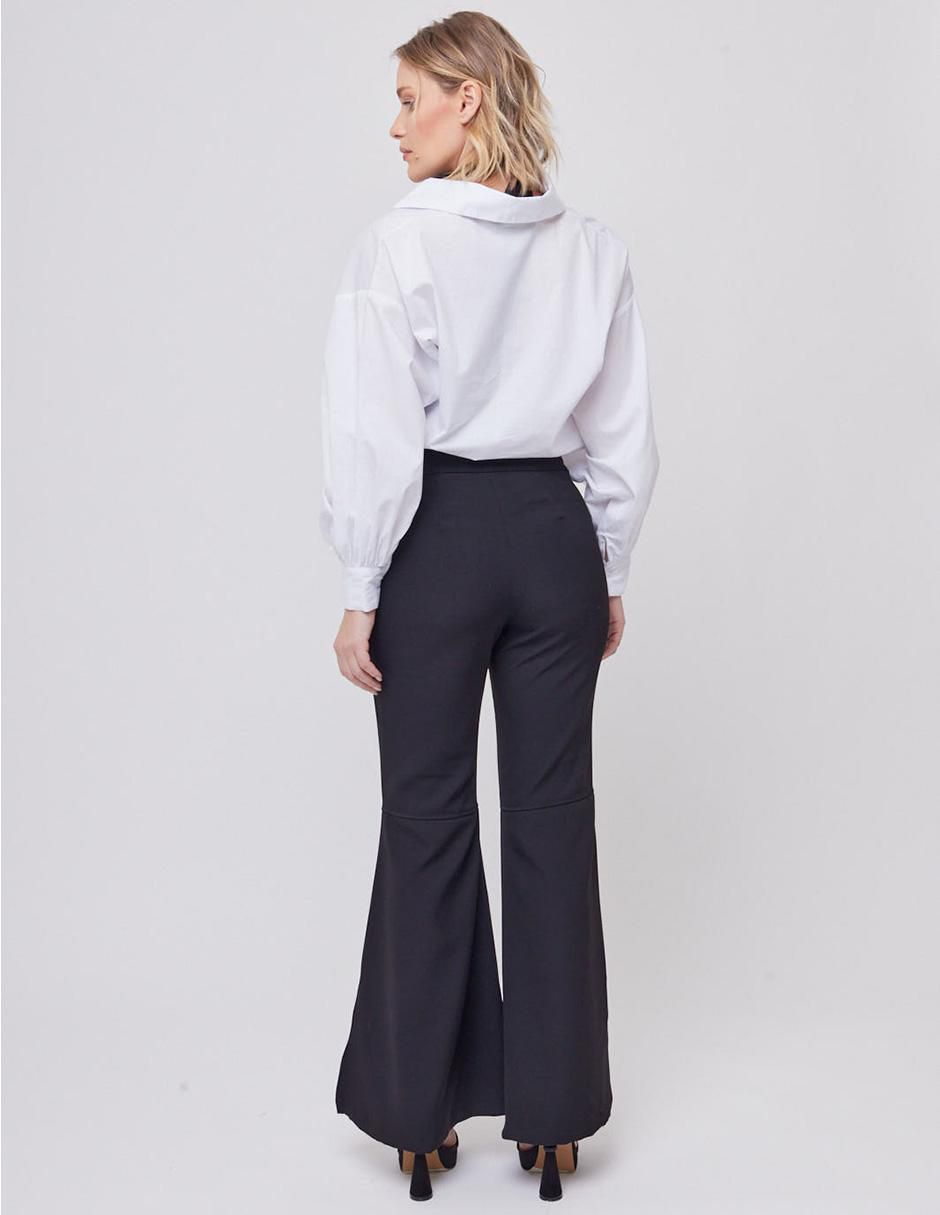 Pantalón acampanado para mujer 4