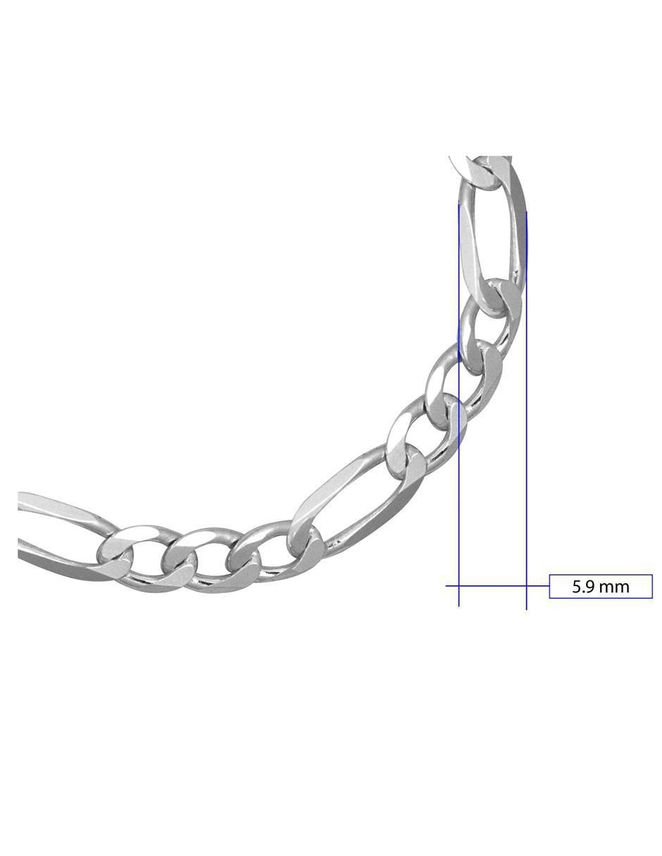 Pulsera de plata P 925 acabado pulido 4