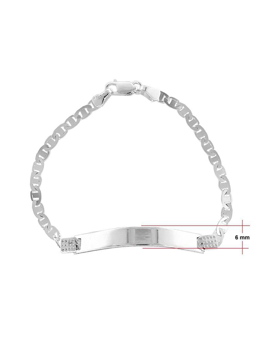 Pulsera de plata P 925 acabado pulido 5