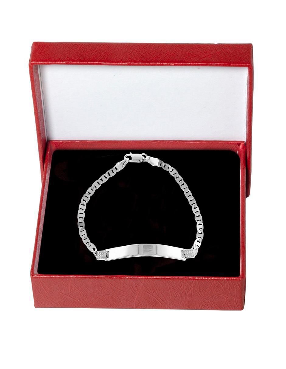Pulsera de plata P 925 acabado pulido 4