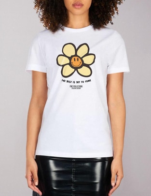 Playera manga corta The Best Is Yet To Come cuello redondo para mujer Playera manga corta The Best Is Yet To Come cuello redondo para mujer