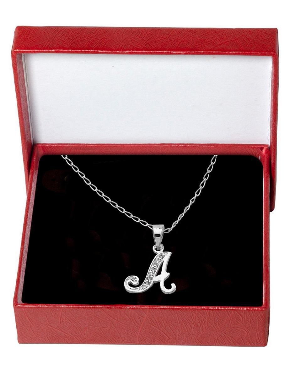 Collar letra a de plata P 925 2