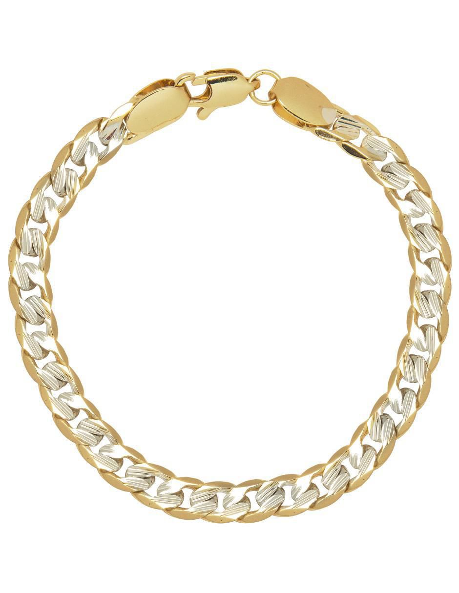 Pulsera 18 K acabado chapa de oro Pulsera 18 K acabado chapa de oro