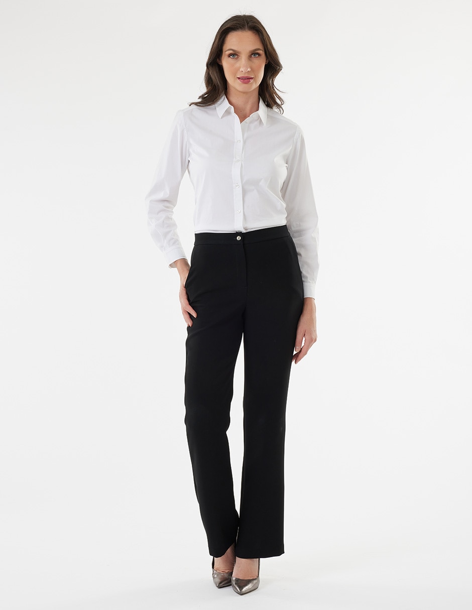 Pantalón relaxed amplio para mujer 5