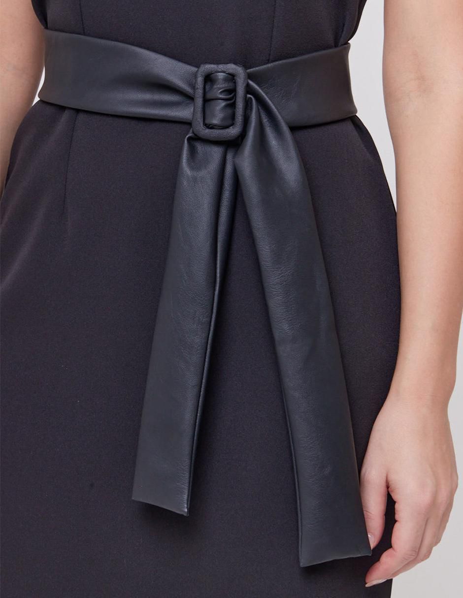 Vestido arriba rodilla casual art deco para mujer 5