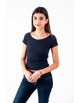Blusa Stuffy manga corta para mujer
