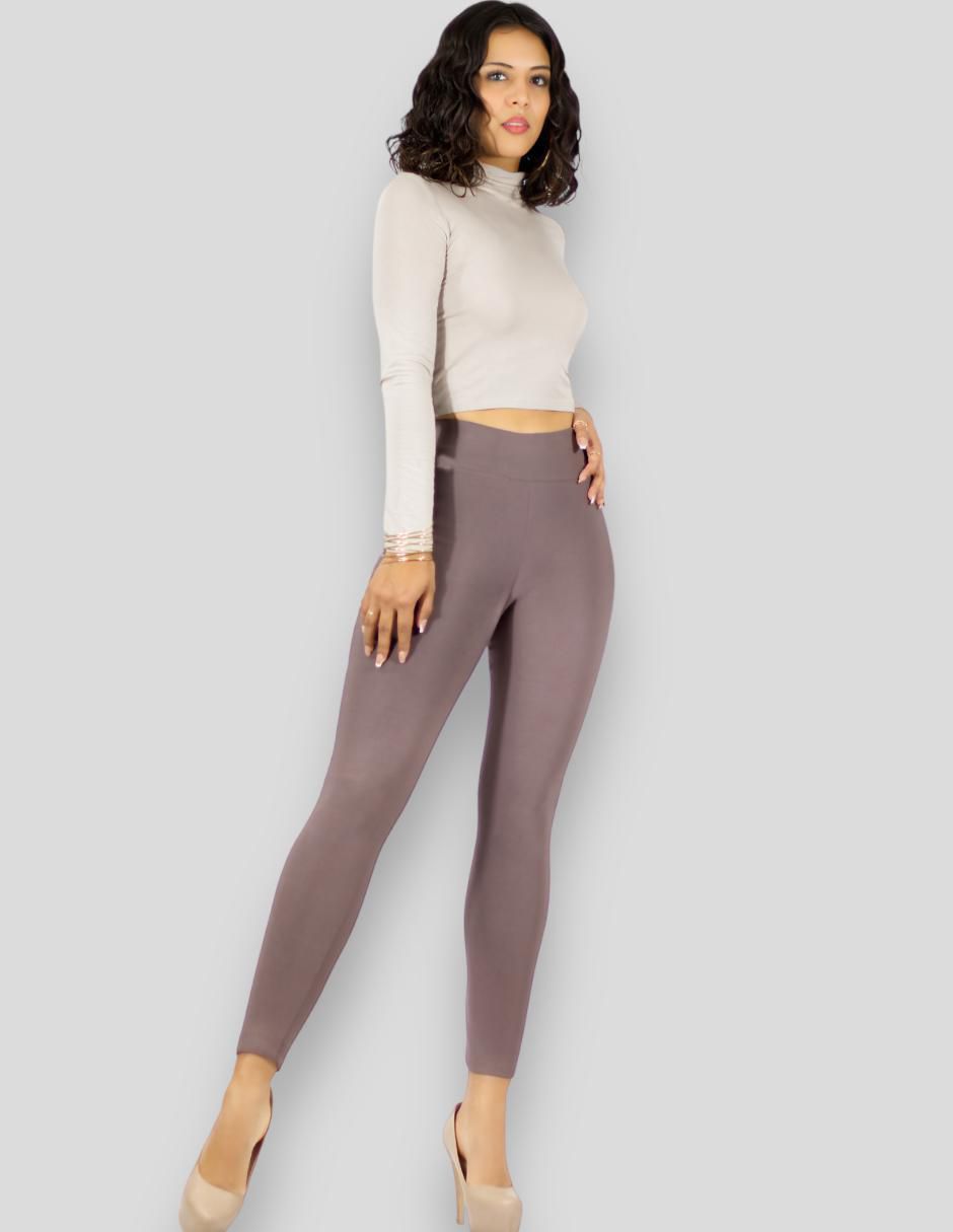 Legging cintura alta con elástico para mujer 5