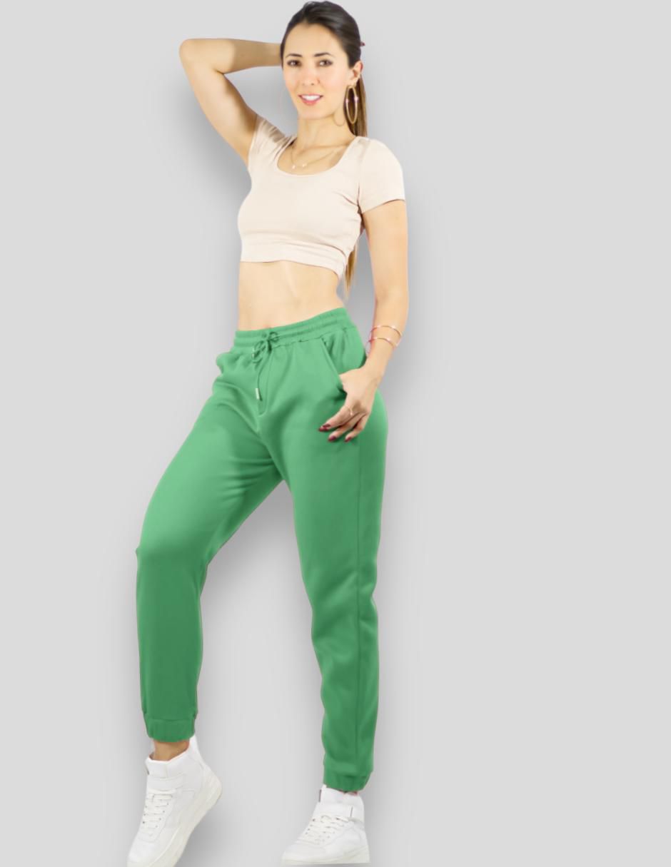 Pants regular con agujeta para mujer 2