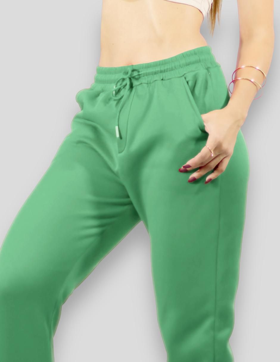 Pants regular con agujeta para mujer 3