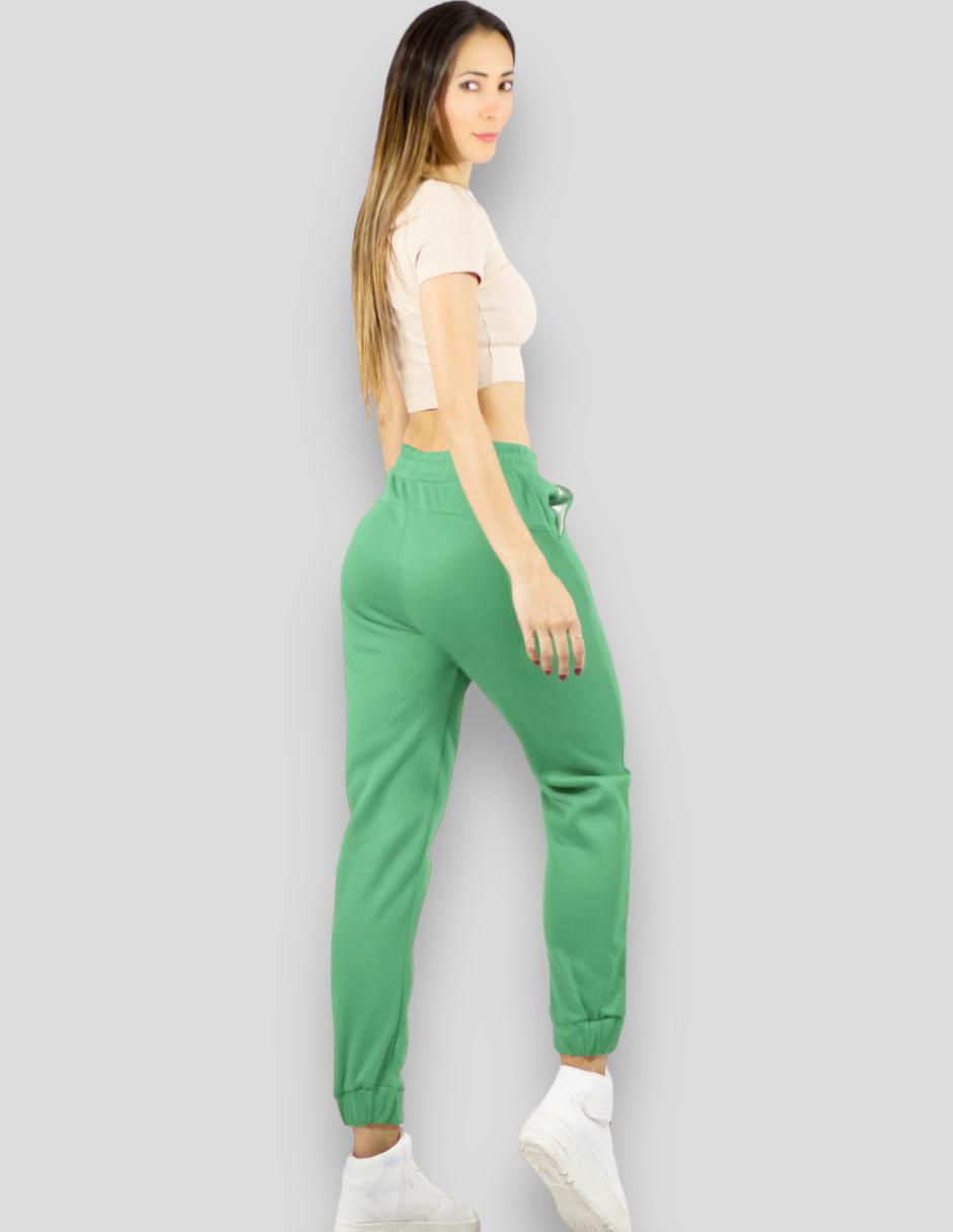 Pants regular con agujeta para mujer 4