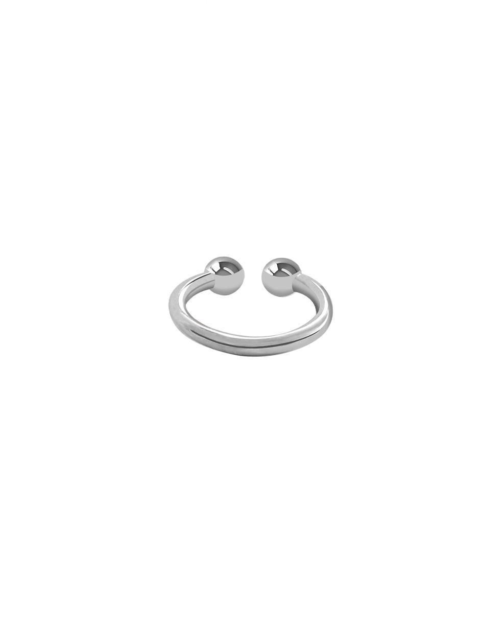 Anillo P 925 de plata brillante 2