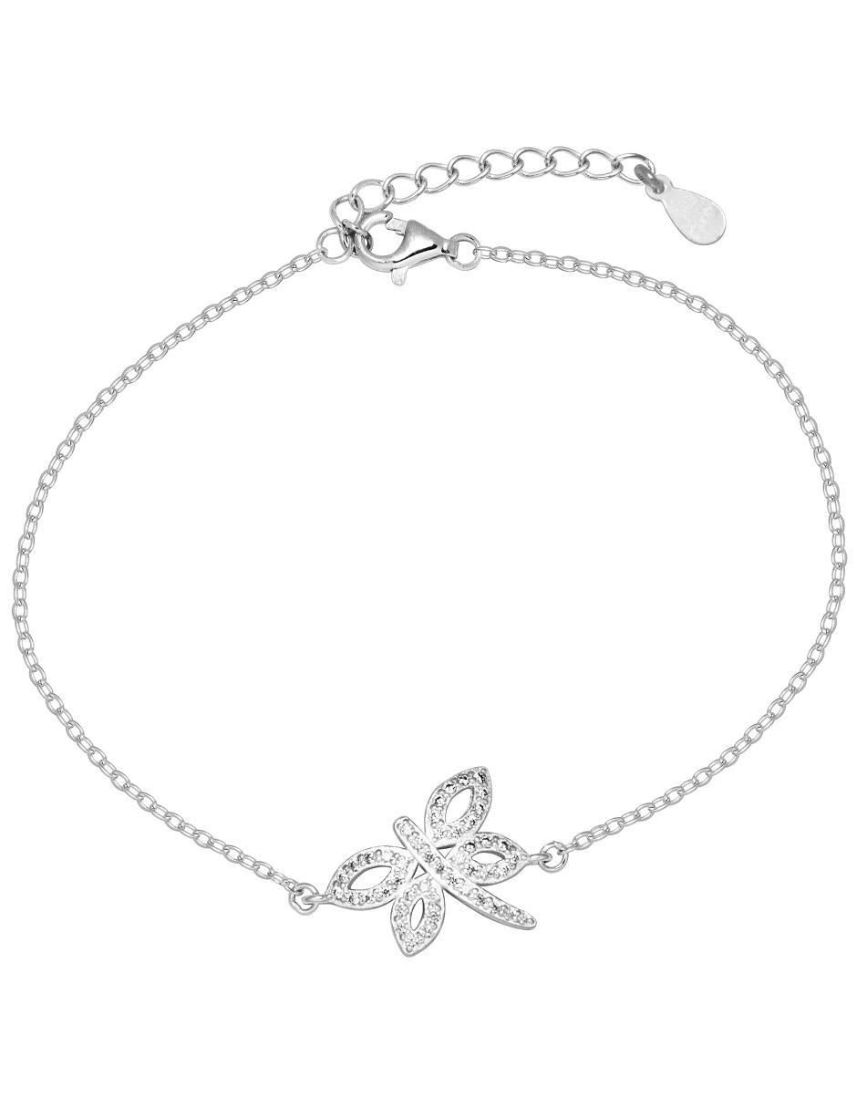 Pulsera de plata con zirconia P 925 Pulsera de plata con zirconia P 925