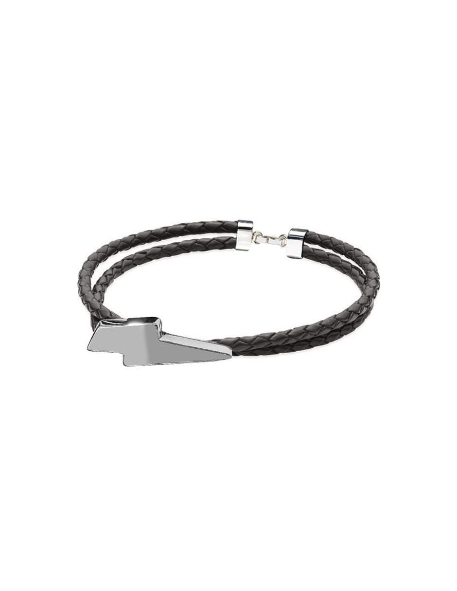 Pulsera de plata P 925 Rayo acabado brillante 2