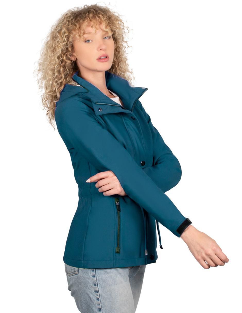 Chamarra impermeable para mujer 4